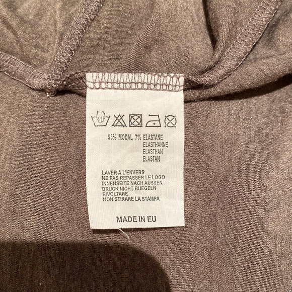 MOSCOW EUROPEAN BRAND, wrap-around top, Modal cotton, CARDIGAN - Picture 6 of 11